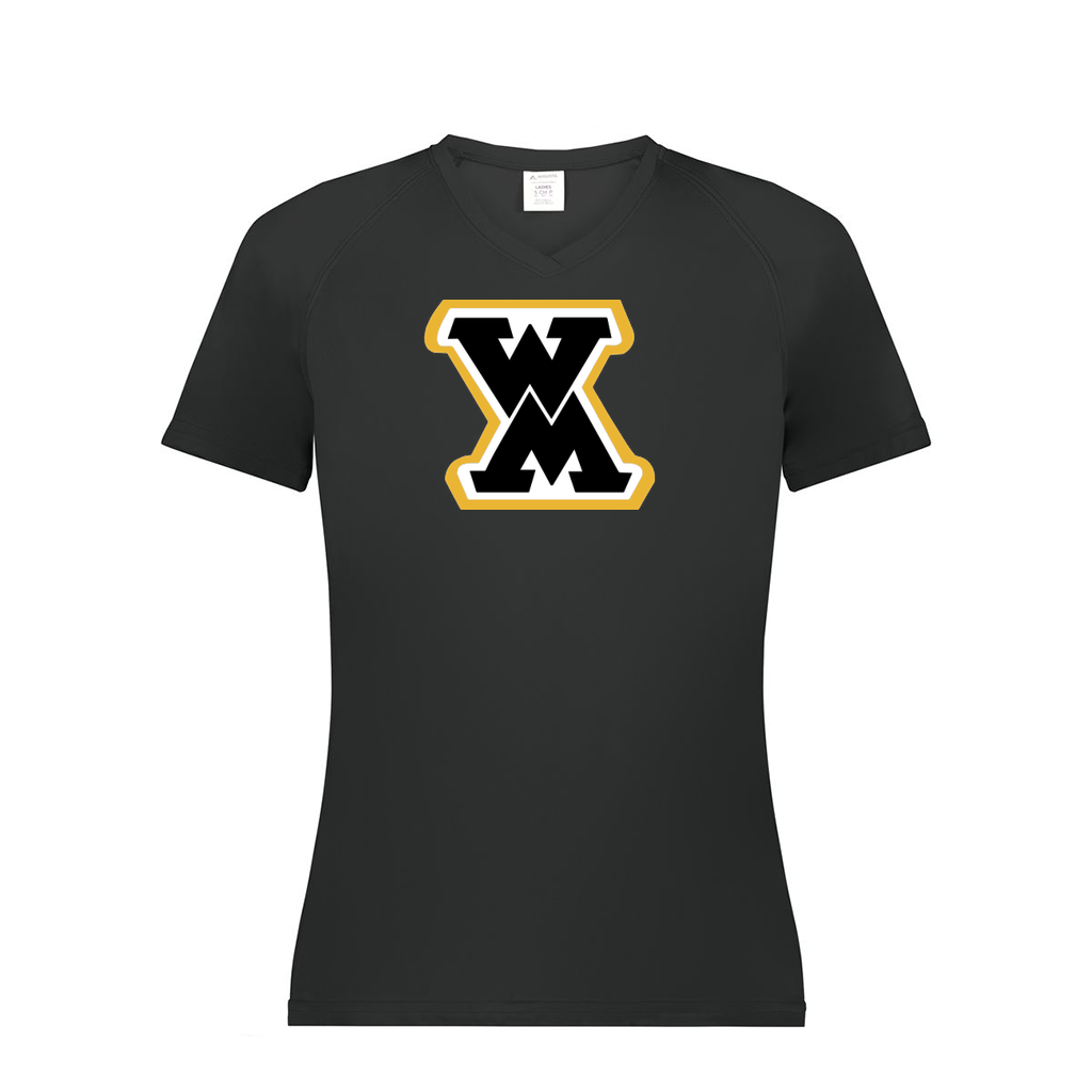 Ladies Smooth Sport V-Neck T-Shirt