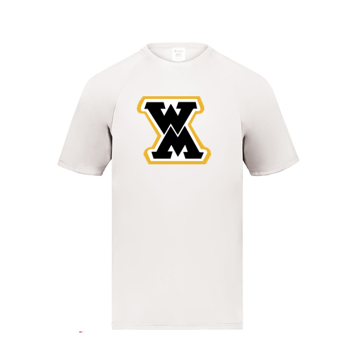 [2790.005.S-LOGO1] Men's Smooth Sport T-Shirt (Adult S, White, Logo 1)
