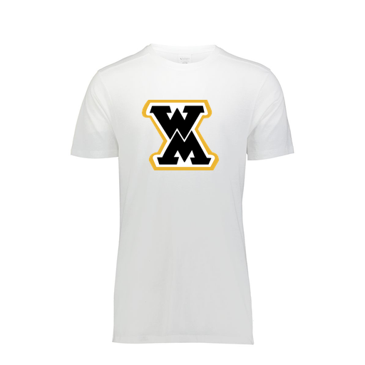 [FTSCUBWH-AS-LOGO1] Decker Men's Tri-Blend T-Shirt - Short Sleeve (Adult S, White, Logo 1)