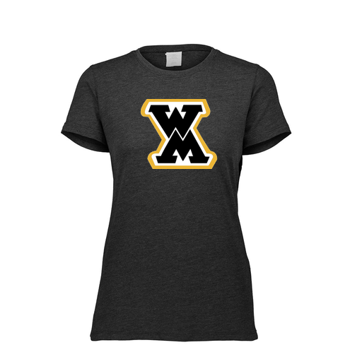 [FTSCUBBK-FAXS-LOGO1] Decker Women's Tri-Blend T-Shirt - Short Sleeve (Female Adult XS, Black, Logo 1)