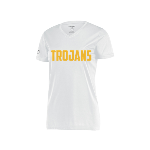 [222820.005.S-LOGO2] Ladies Movement Dri Fit Shirt (Female Adult S, White, Logo 2)