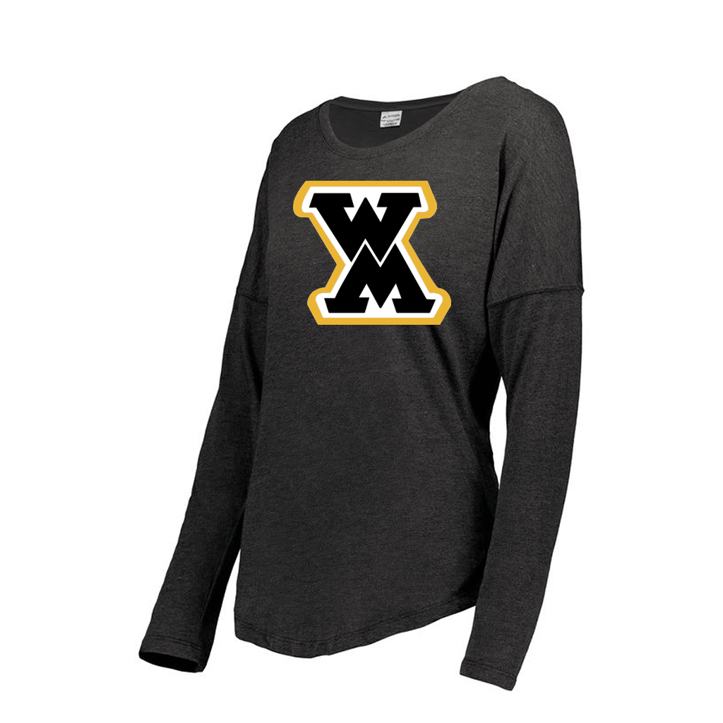 Decker Women's Tri-Blend T-Shirt - Long Sleeve